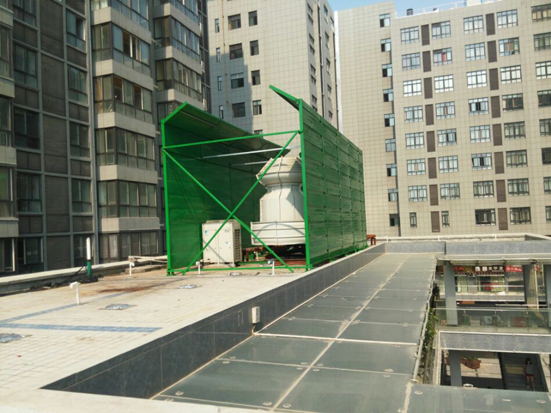 超市冷却塔噪声治理