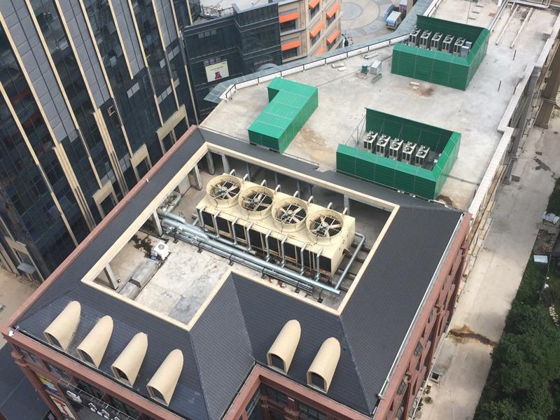 商业街区中央空调降噪工程